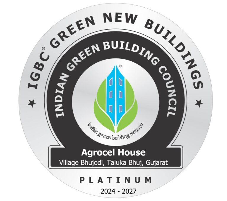 Read more about the article RUA ecospaces’ flagship projects “Agrocel House” received IGBC Platinum rating in April 2024.