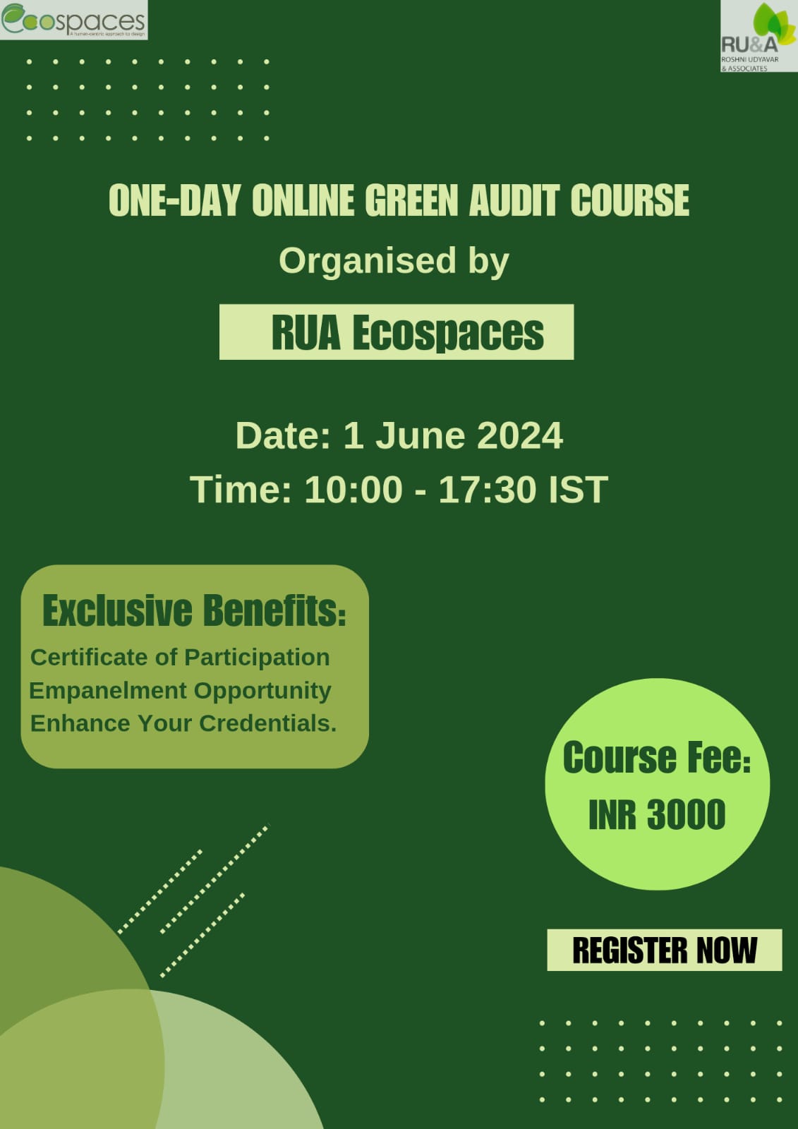 Read more about the article Online Green Audit Course