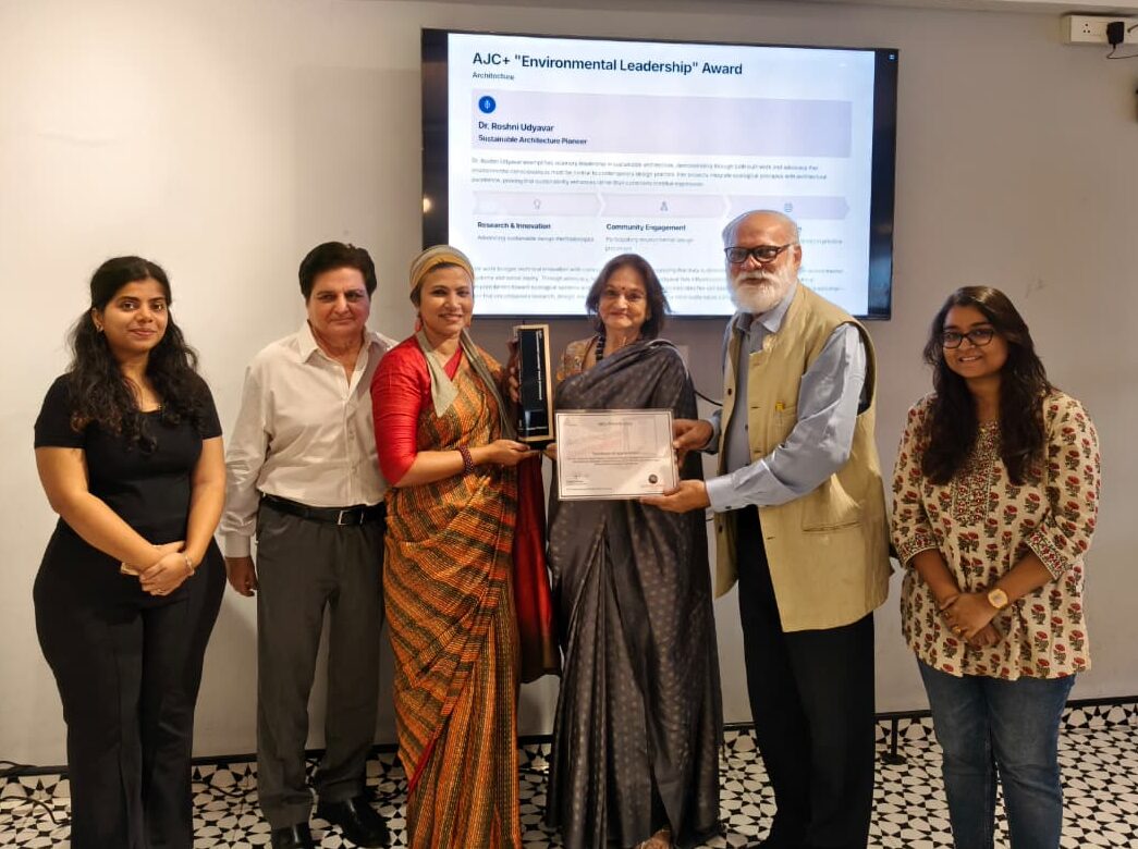 Read more about the article Dr. Roshni Udyavar Yehuda Was Awarded the AJC+ Leadership in Environmental Architecture Award