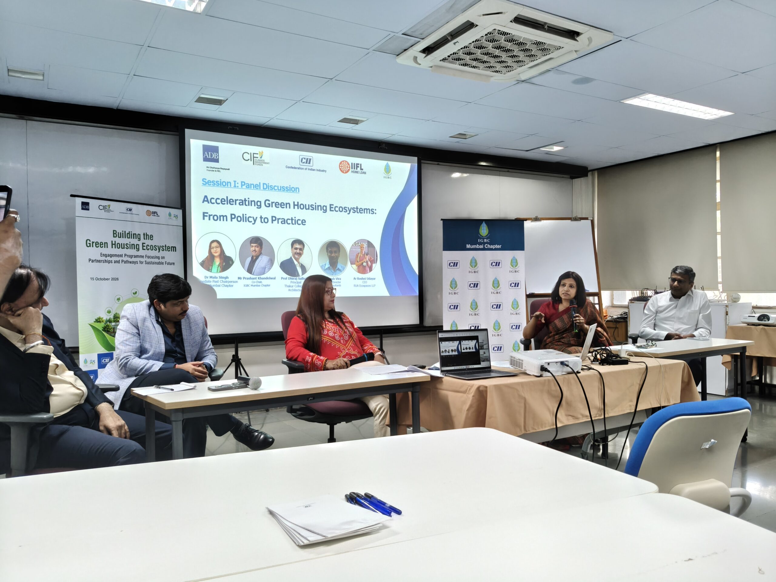 Read more about the article Dr. Roshni Udyavar Yehuda at the IGBC Panel Discussion on Accelerating Green Housing Ecosystems